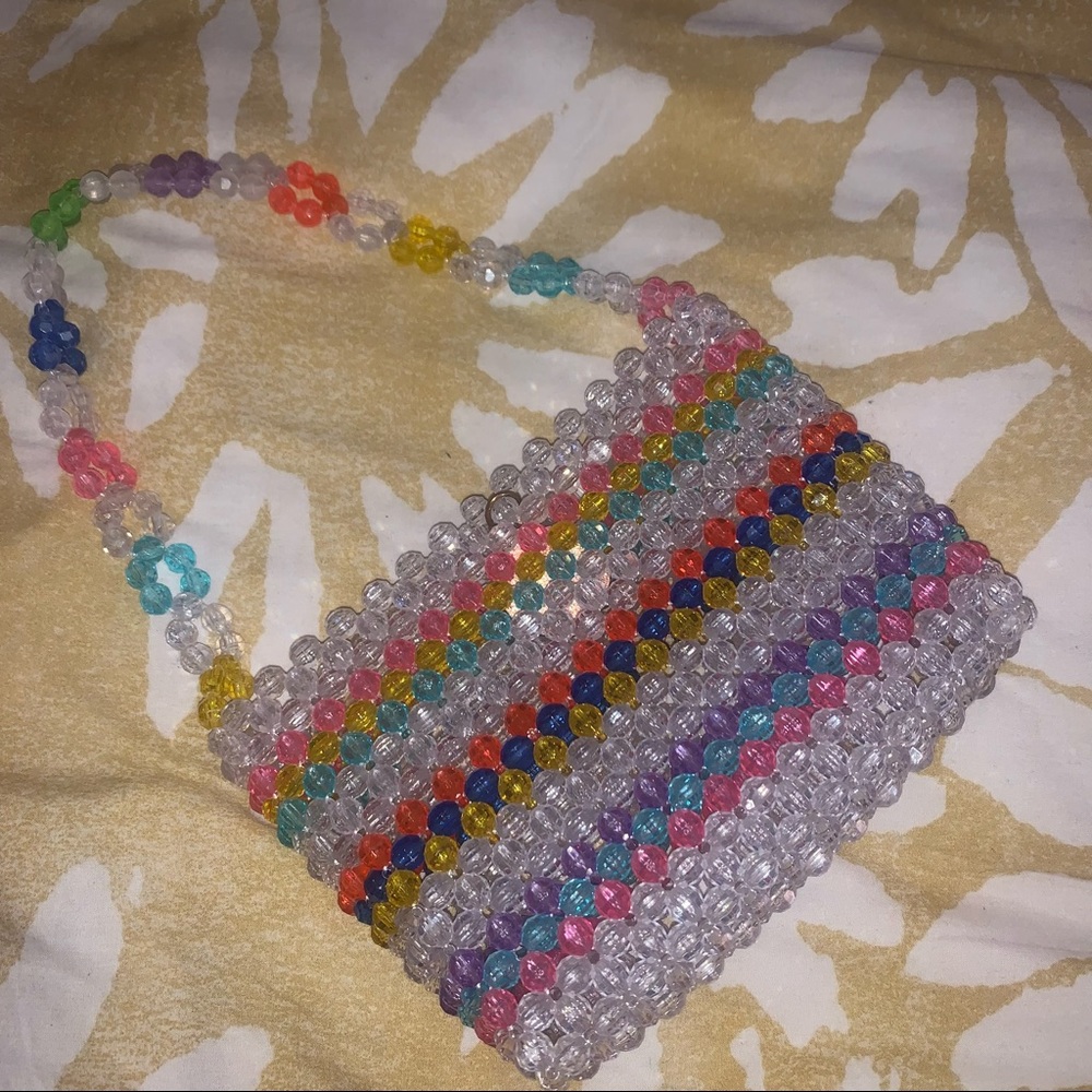 🐇MULTICOLORED SUSAN ALEXANDRA BABY BAG 🌈